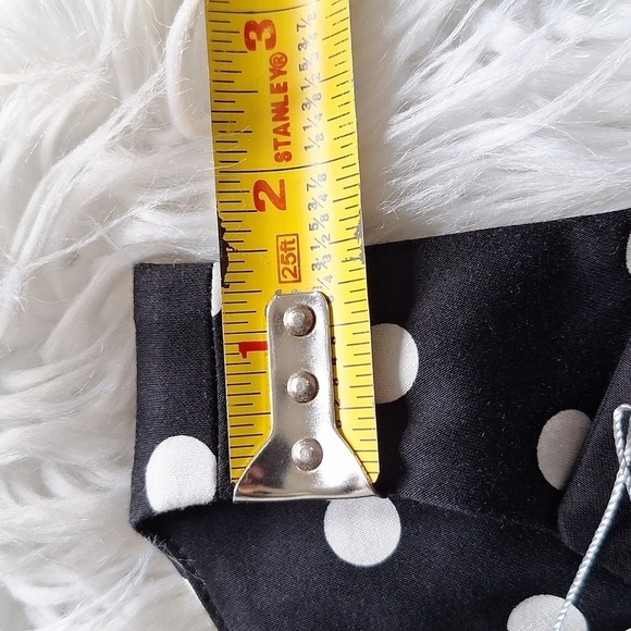 NEW LC Lauren Conrad Polka Dot Fit and Flare Dress - Picture 16 of 16